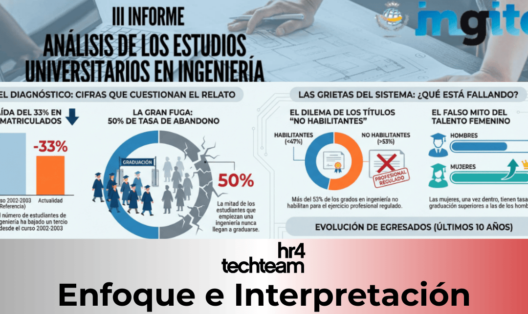 Qué revela el III Informe sobre los estudios universitarios de Ingenieria en España.