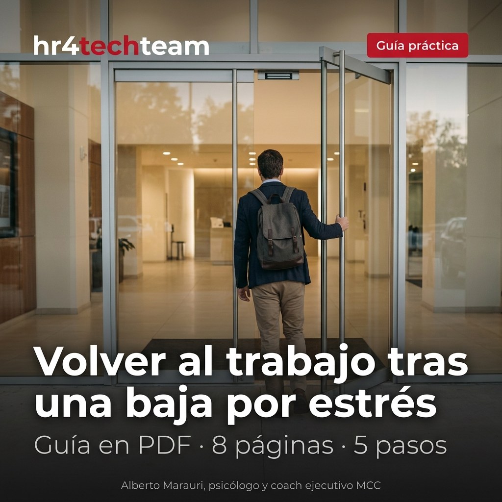 Volver al trabajo tras una baja por estrés