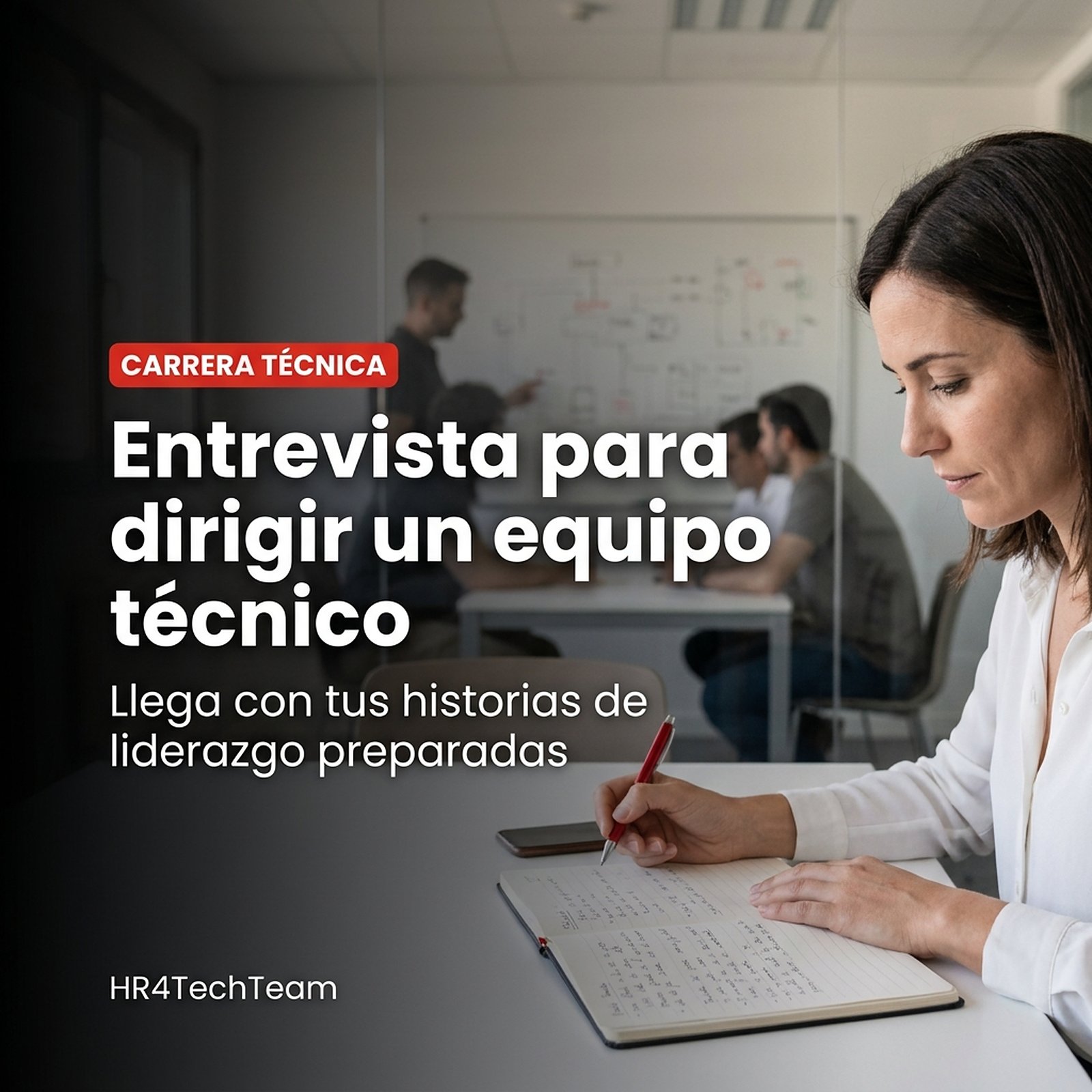 Kit de entrevista para dirigir un equipo técnico