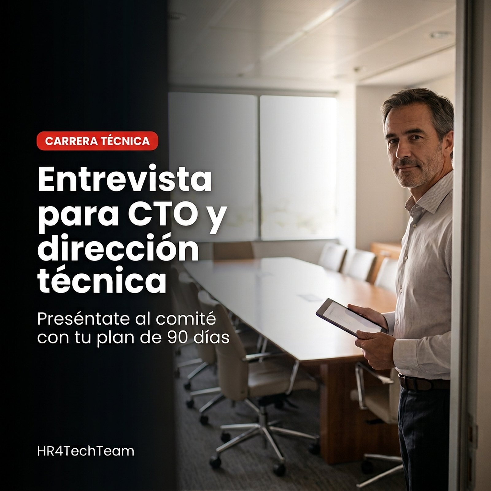 Entrevista para CTO y dirección técnica