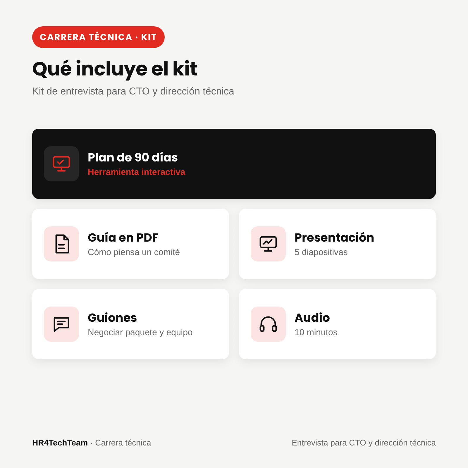 Kit de entrevista para CTO y dirección técnica: imagen 4