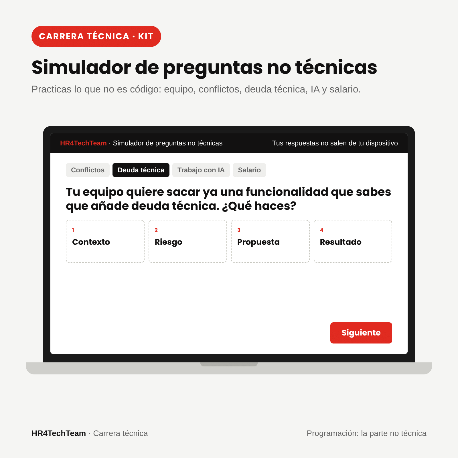 Kit de entrevista de programación: la parte no técnica: imagen 1