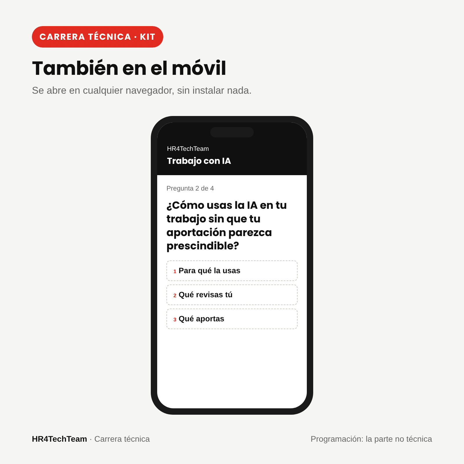 Kit de entrevista de programación: la parte no técnica: imagen 3