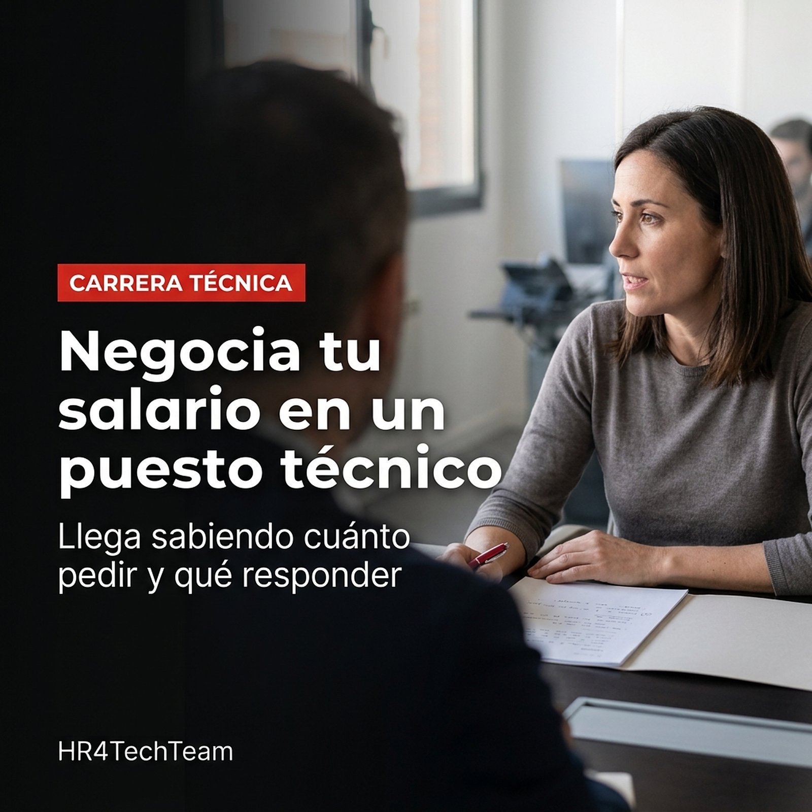Kit para negociar tu salario en un puesto técnico